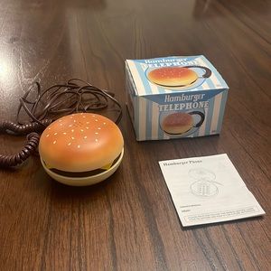 Vintage hamburger phone